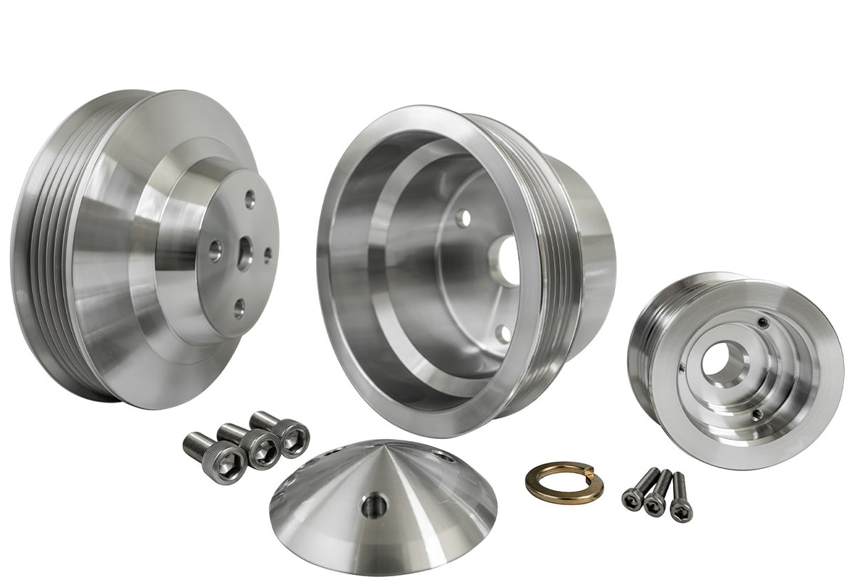 Small Block Chevy Serpentine Pulley Kit - LWP