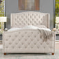 Marcella - Upholstered Shelter Headboard Bed