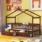 House Bed With 2 Drawers
