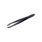 Solingen Black Slant Tweezers for Precise Grooming
