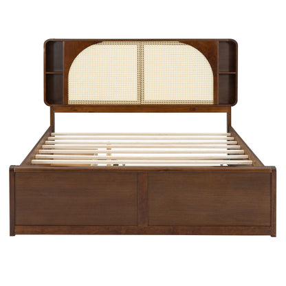 Headboard Bed With 2 Drawers And Trundle