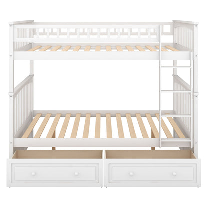 Bunk Bed With Drawers, Convertible Design