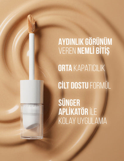 Flormar Perfect Glow Serum Concealer Radiant Finish 10ml