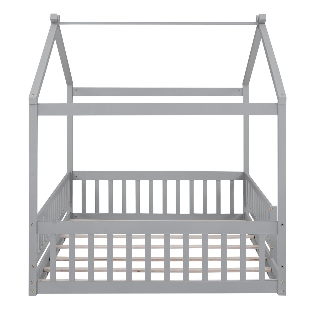Bed House Bed Frame With Fence