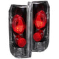 Anzo Black Euro Tail Lights 1989-1996 Ford F150 / 1989-1996 Ford F250