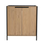 Contemporary Freestanding Bathroom Vanity With Adjustable Shelves