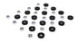 Comp Cams FORD SM BLK ROCKER ADJ KIT
