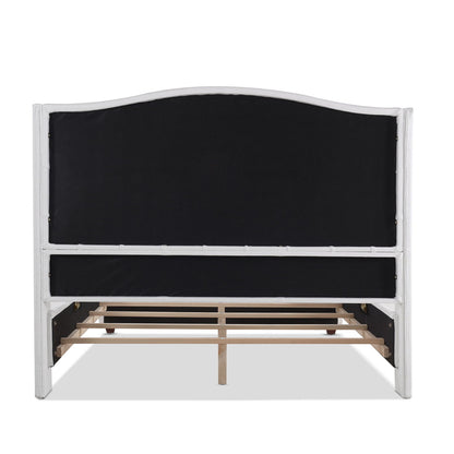 Marcella - Upholstered Shelter Headboard Bed