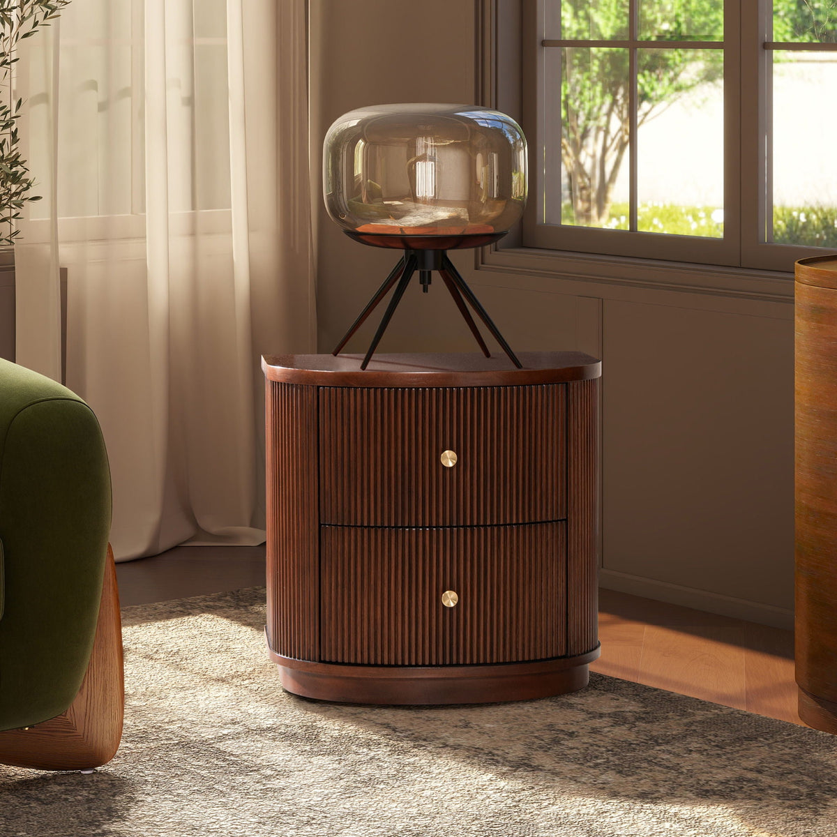 Valentine - 2 Drawer Storage Side Table