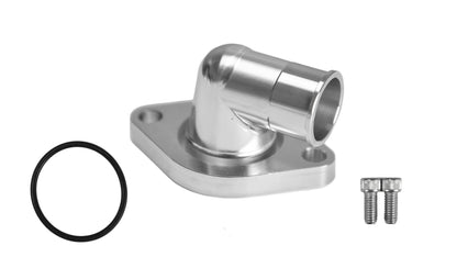 Water Neck  Chevy  LS Engine  90 Degree  Two Piece  Billet  Clearcoat
