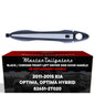 Exterior Door Handle Black/Chrome Replacement for Kia Optima (2011), Optima Hybrid (2011-2015) OE Part # 82651-2T020 | Front Left Driver Side