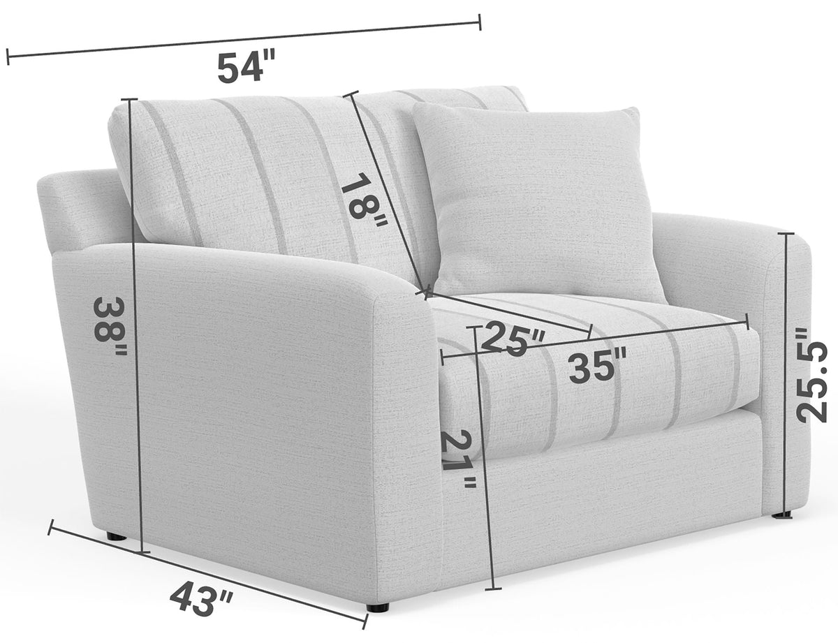 Lindsey - Chair & 1/2