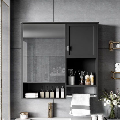 Modern Wall Mounted Bathroom Medicine Cabinet, Bathroom Wall Storage Cabinet With Mirror