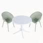 Modern Lounge Chair Set With Round Table