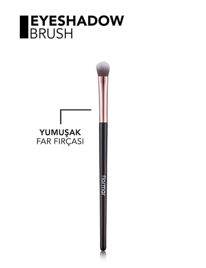Flormar Classic Eyeshadow Brush for Seamless Blending 1 Count