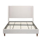 Harper - Tall Headboard Upholstered Bed / High Headboard / Elegant Simplicity / No Box Spring Needed