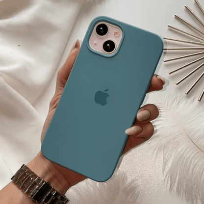 iPhone Silicone Case (Pine Green)