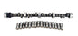 Cam/Lifters Mech Flat Tppt SBC - CL126784