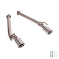 2005-2006 Pontiac GTO Muffler Delete Dual Tips Axle Back Exhaust