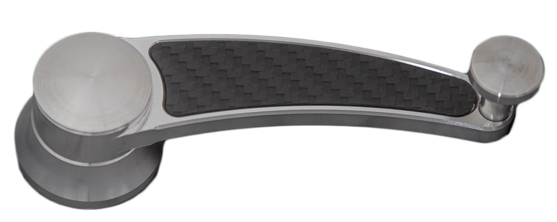Window Crank; 1970-74 MOPAR; Carbon Fiber; Clearcoat