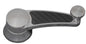 Quarter Window Crank; Pre-1948 Ford; Carbon Fiber; Polished