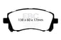 EBC Brakes - S2 Kits Greenstuff 2000 And USR Rotors - S2KF1035