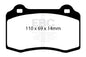 EBC Brakes - S6 Kits Bluestuff And GD Rotors - S6KR1128