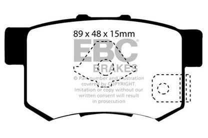 EBC Brakes - S13 Kits Yellowstuff And RK Rotors - S13KR1618