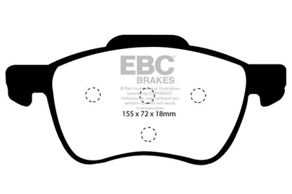 EBC Brakes - S5 Kits Yellowstuff And GD Rotors - S5KF1126