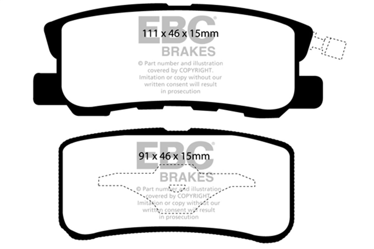 EBC Brakes - S20 Kits Ultimax And Plain Rotors - S20K1904