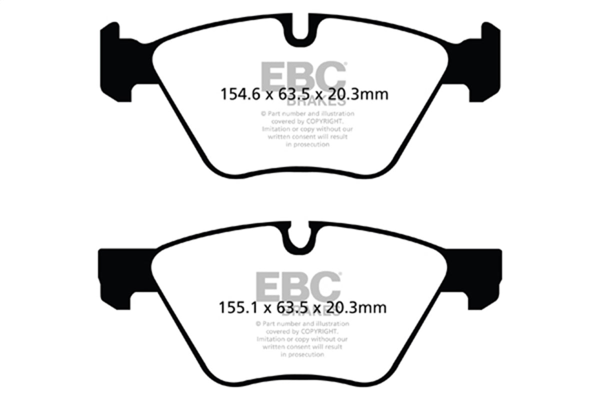 EBC Brakes - S20 Kits Ultimax And Plain Rotors - S20K1039