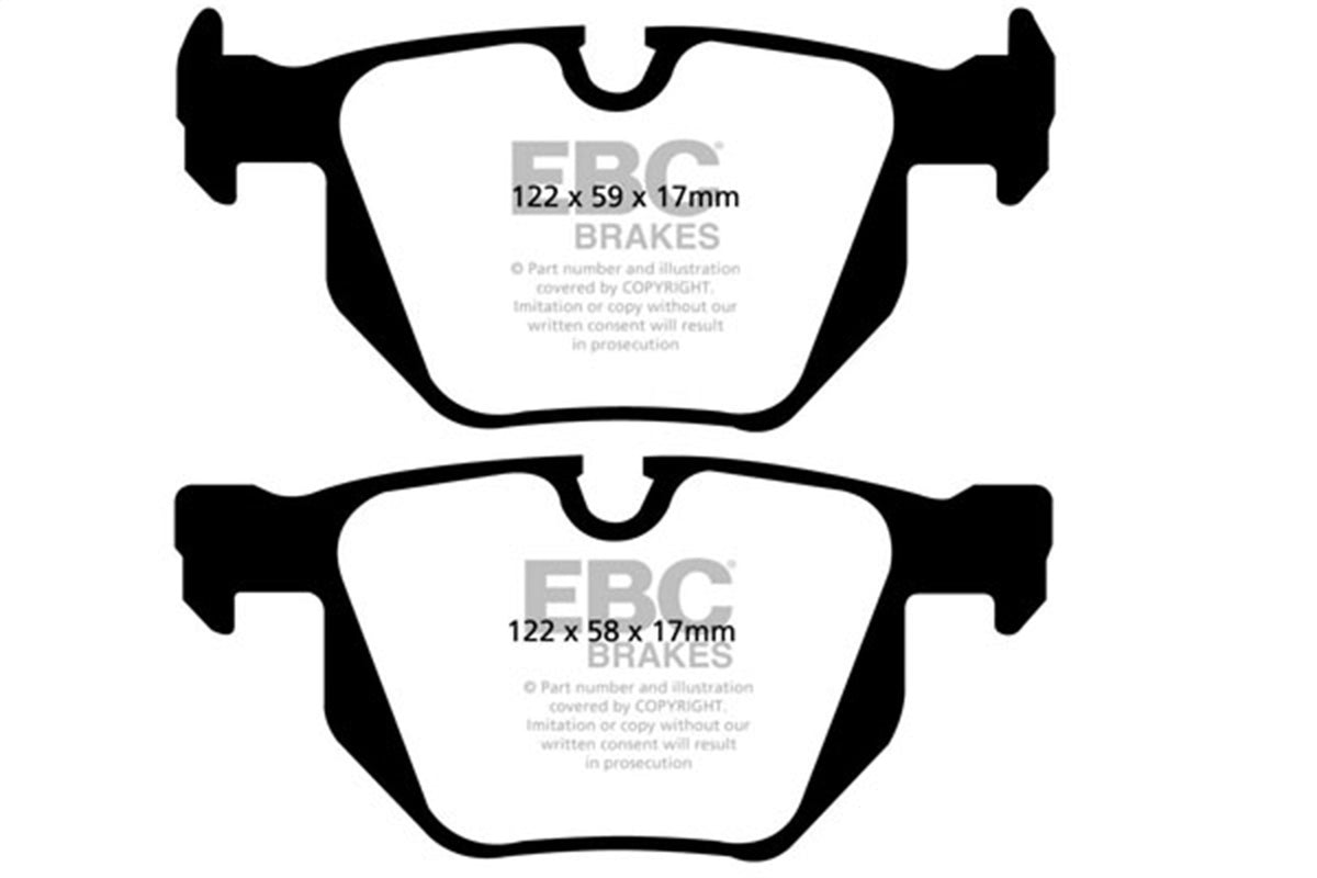 EBC Brakes - S9 Kits Yellowstuff And USR Rotors - S9KR1072