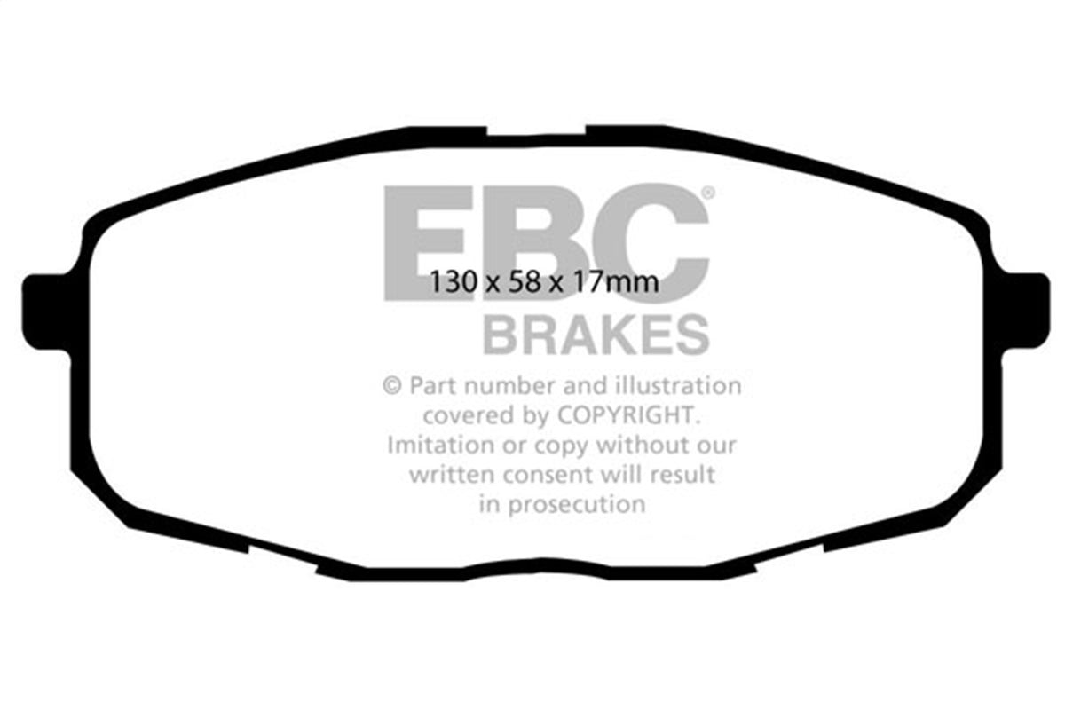 EBC Brakes - S2 Kits Greenstuff 2000 And USR Rotors - S2KF1397