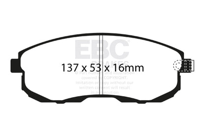 EBC Brakes - S20 Kits Ultimax And Plain Rotors - S20K1626