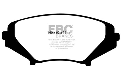EBC Brakes - S2 Kits Greenstuff 2000 And USR Rotors - S2KF1199