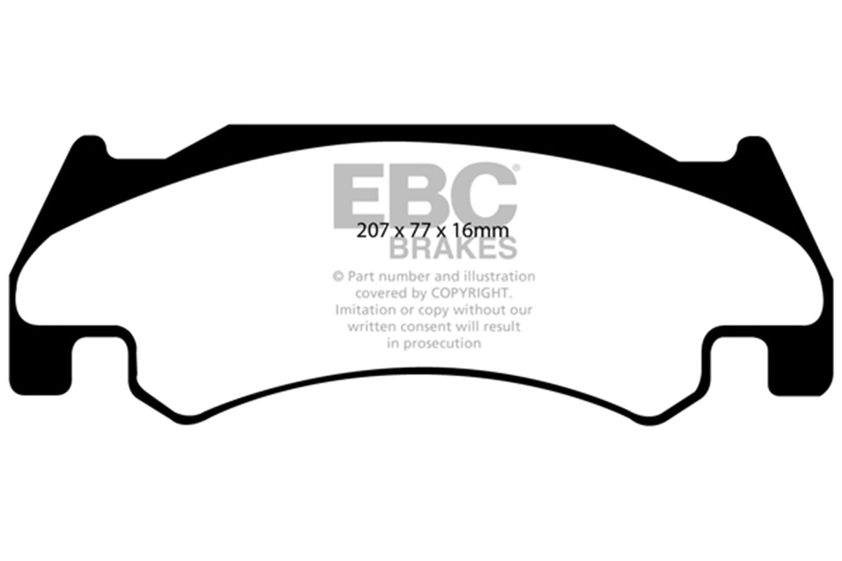 EBC Brakes - Ultimax OEM Replacement Brake Pads - UD1085