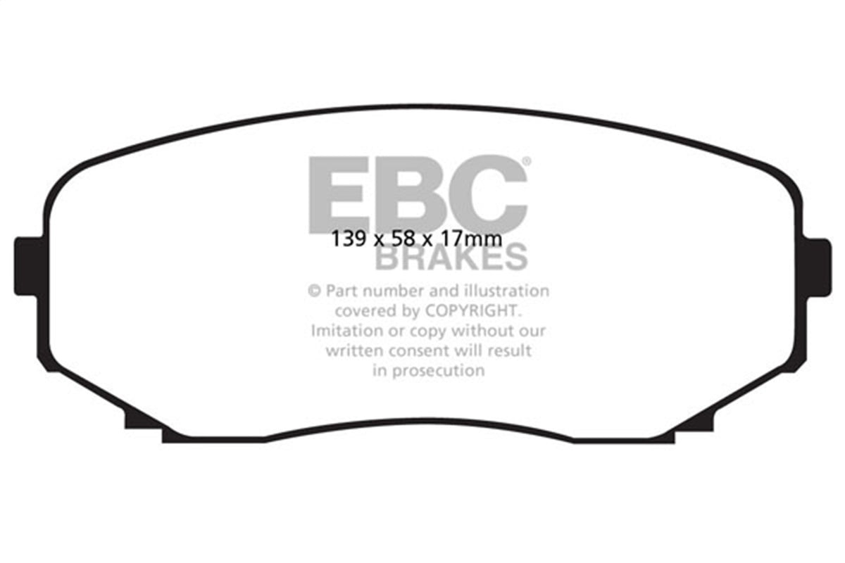 EBC Brakes - S4 Kits Redstuff And USR Rotor - S4KF1994