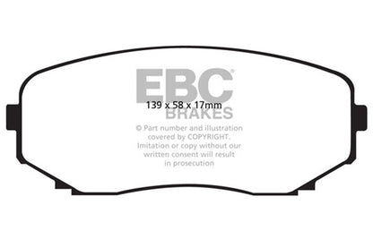 EBC Brakes - S4 Kits Redstuff And USR Rotor - S4KF1994