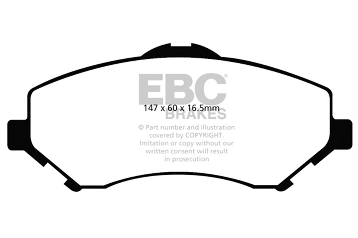 EBC Brakes - S20 Kits Ultimax And Plain Rotors - S20K1153