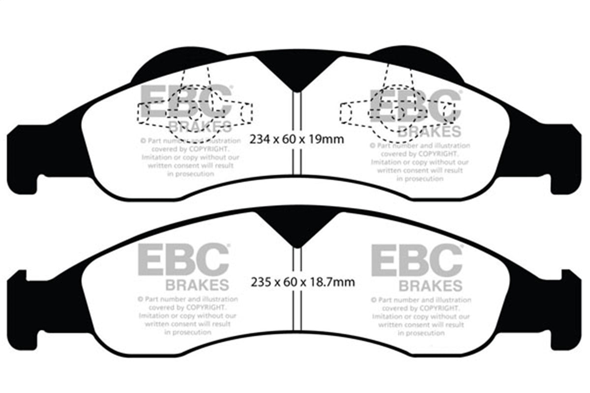 EBC Brakes - S20 Kits Ultimax And Plain Rotors - S20K1157
