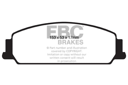 EBC Brakes - S6 Kits Bluestuff And GD Rotors - S6KF1110