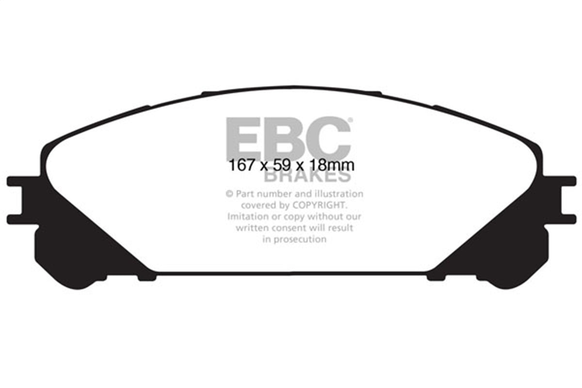 EBC Brakes - S20 Kits Ultimax And Plain Rotors - S20K2018