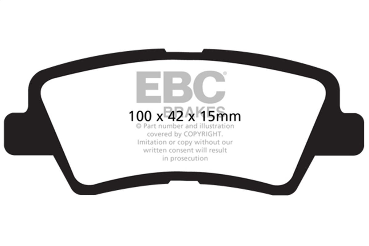 EBC Brakes - S13 Kits Yellowstuff And RK Rotors - S13KR1709