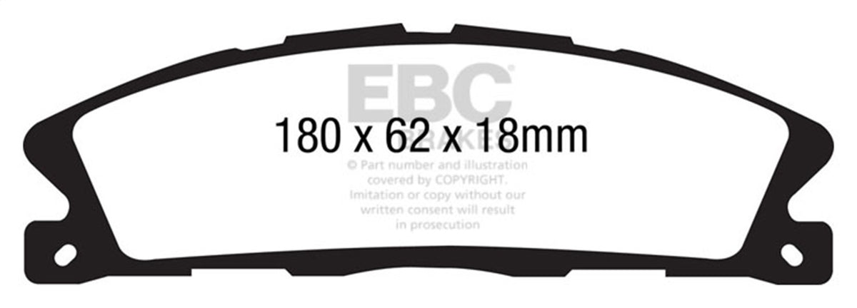 EBC Brakes - S15 Kit Extra Duty And USR Rotors - S15KF1043