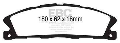 EBC Brakes - S15 Kit Extra Duty And USR Rotors - S15KF1043