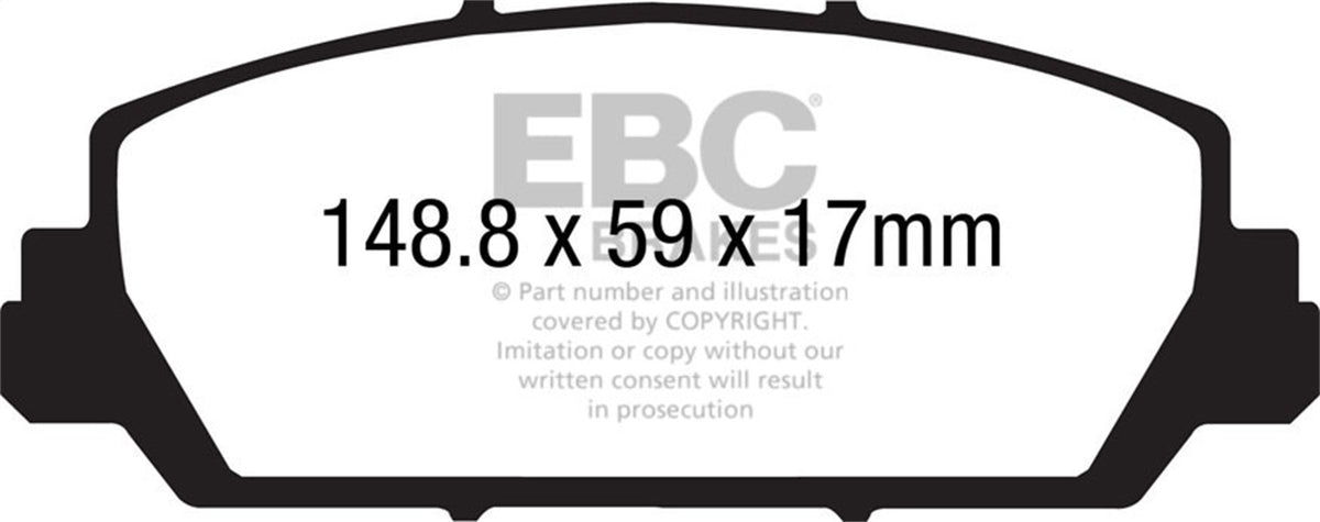 EBC Brakes - S4 Kits Redstuff And USR Rotor - S4KF1565
