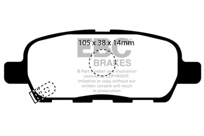 EBC Brakes - S20 Kits Ultimax And Plain Rotors - S20K1300