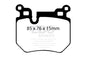 EBC Brakes - S9 Kits Yellowstuff And USR Rotors - S9KR1067