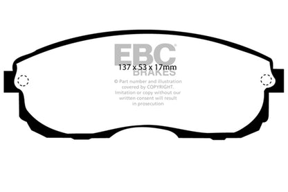 EBC Brakes - S10 Kits Greenstuff 2000 And GD Rotors - S10KF1521