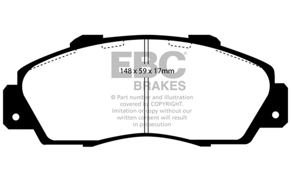EBC Brakes - S10 Kits Greenstuff 2000 And GD Rotors - S10KF1560